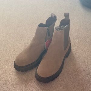 Women's Tan Ankle winter Boots